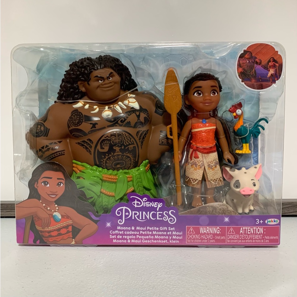 Disney Princess Moana & Maui Petite Gift Set-New